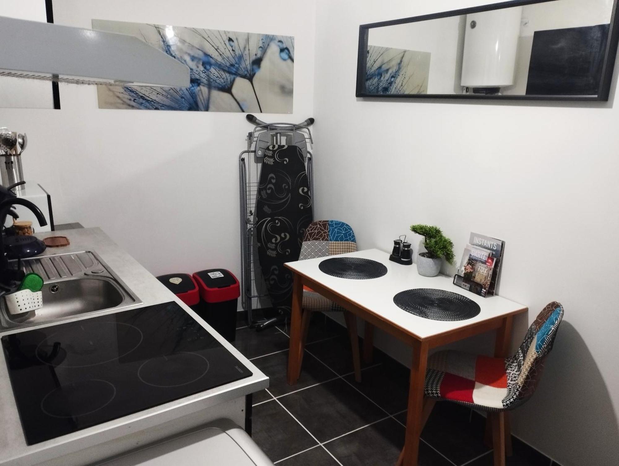 Appartement Avec Cour Plein Centre Фуа Екстер'єр фото